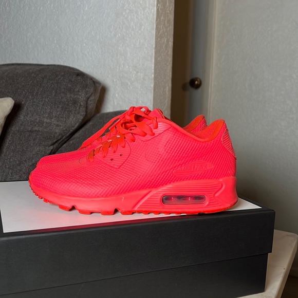 Shoes Nike Air Max Bright Red Poshmark